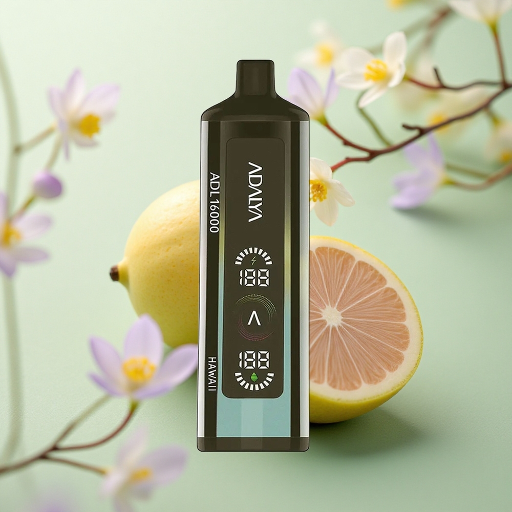 Adalya ADL 16000 PRO Hawaii Steel Pipe 1000mAh Smart Mesh Coil