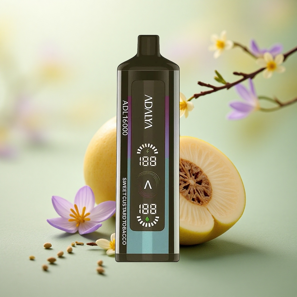 Adalya ADL 16000 PRO Sweet Custard Tobacco Steel Pipe 1000 mAh