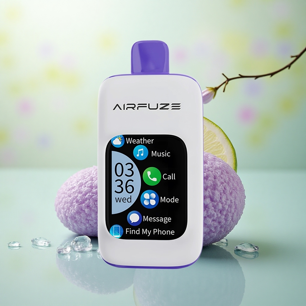 AirFuze Smart Pro 40000 Blue Razz Ice Rechargeable 900mAh Wireless