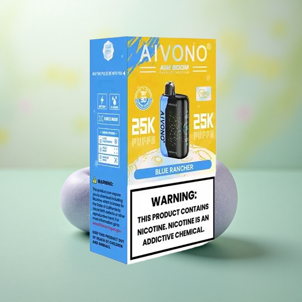 Aivono Aim Boom 25000 Blue Rancher 650mAh Mesh Coil