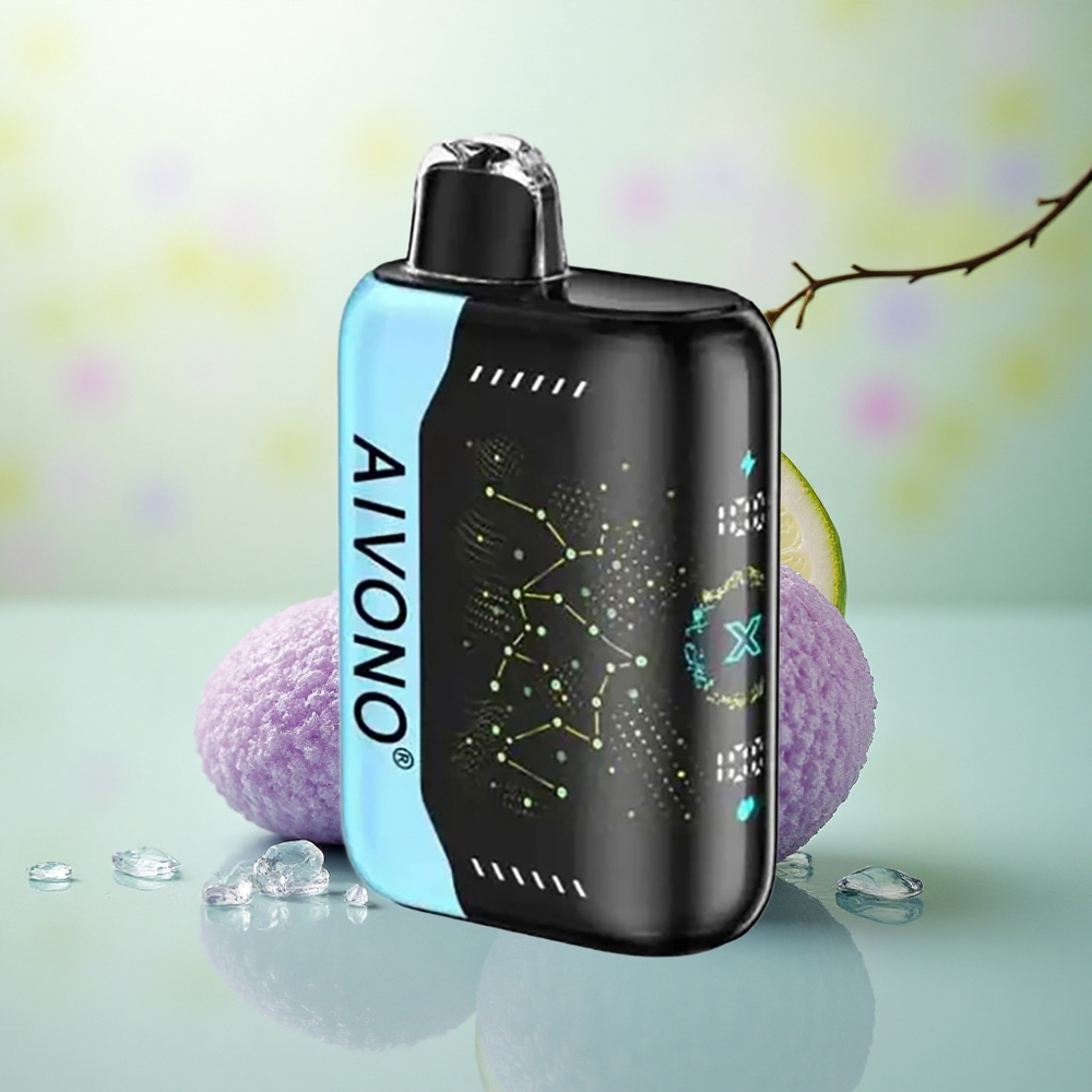 Aivono Aim Boom 25000 Blue Razz Ice 650mAh Mesh Coil