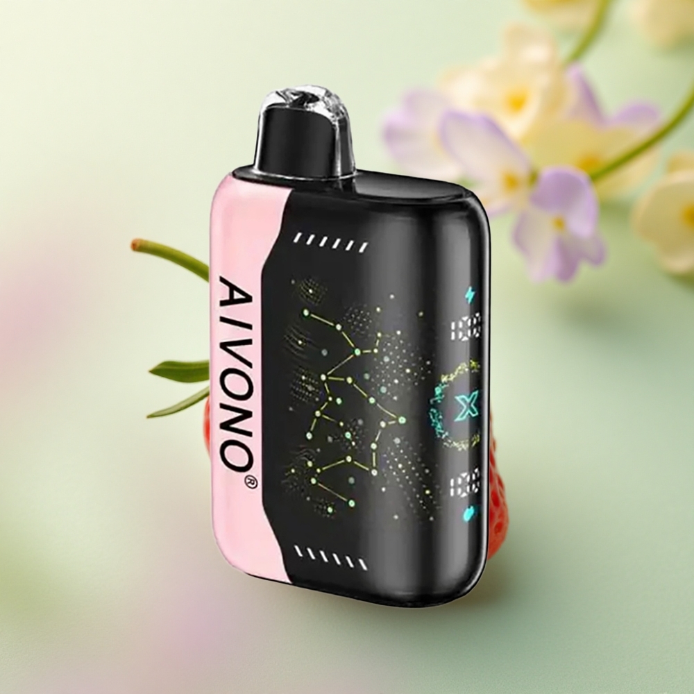 Aivono Aim Boom 25000 Strawberry B Pop 650mAh 0% Nicotine