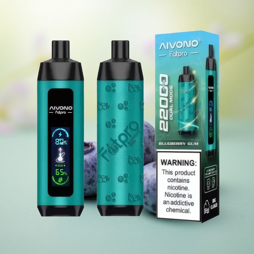 Aivono Aim Fatpro 22000 Blueberry Gun 600mAh 5% Nicotine