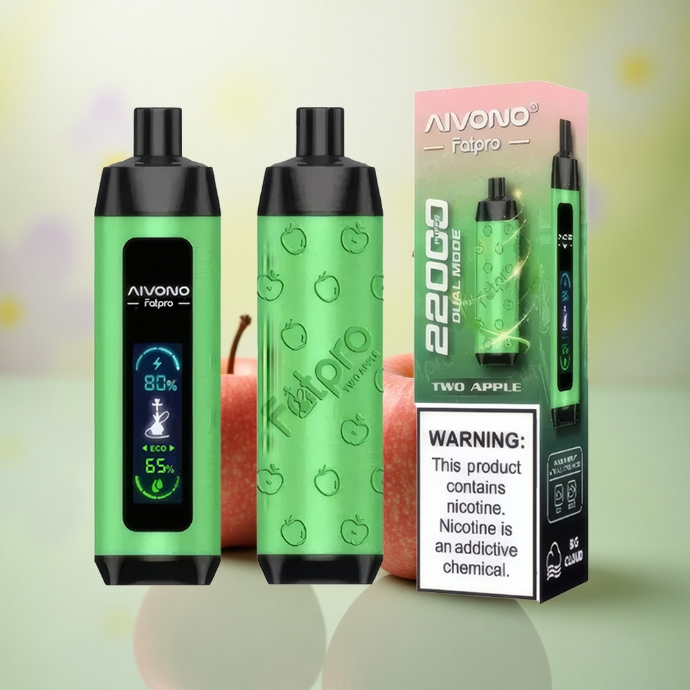 Aivono Aim Fatpro 22000 Dual Apple 600mAh 5% Nicotine