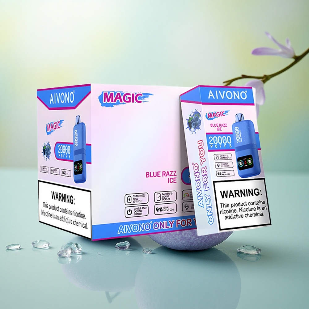 Aivono Aim Magic 20000 Blue Razz Ice 600mAh 5% Nicotine
