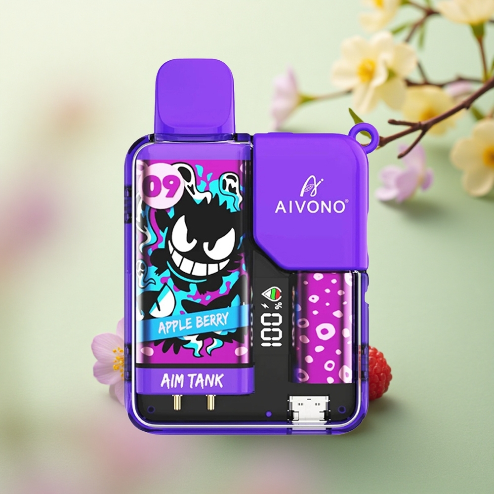 Aivono Aim Tank 9500 Apple Berry 650mAh LCD 18ml