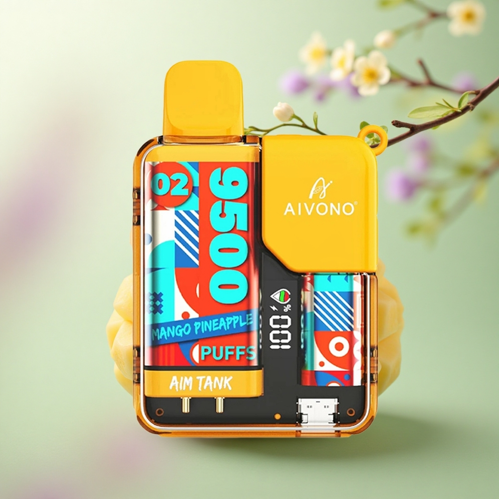 Aivono Aim Tank 9500 Mango Pineapple 650mAh 5% Nicotine