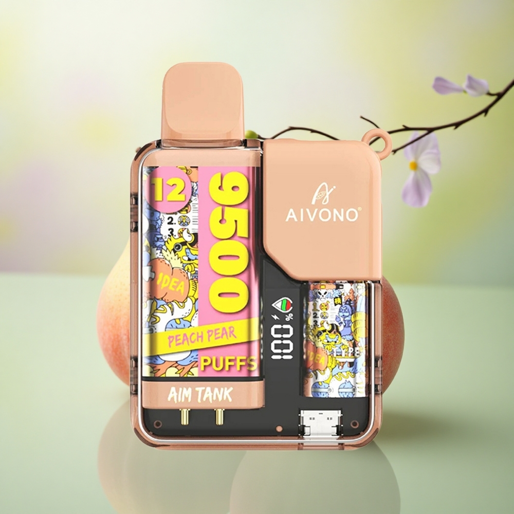 Aivono Aim Tank 9500 Peach Pear 650mAh 18ml
