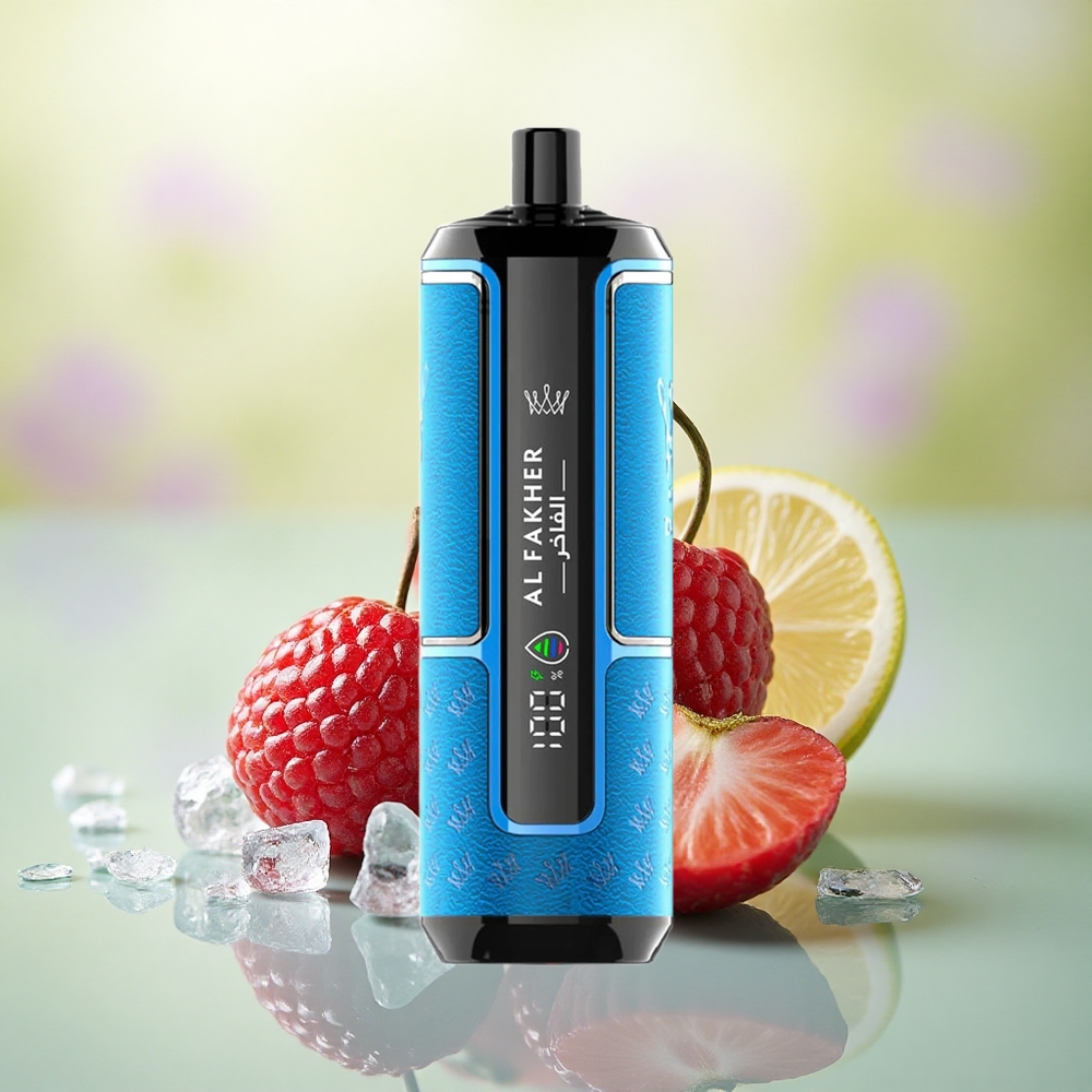 Al Fakher Crown Bar 15K Hypermax Berry Ice 22ml 600mAh Direct-to-Lung