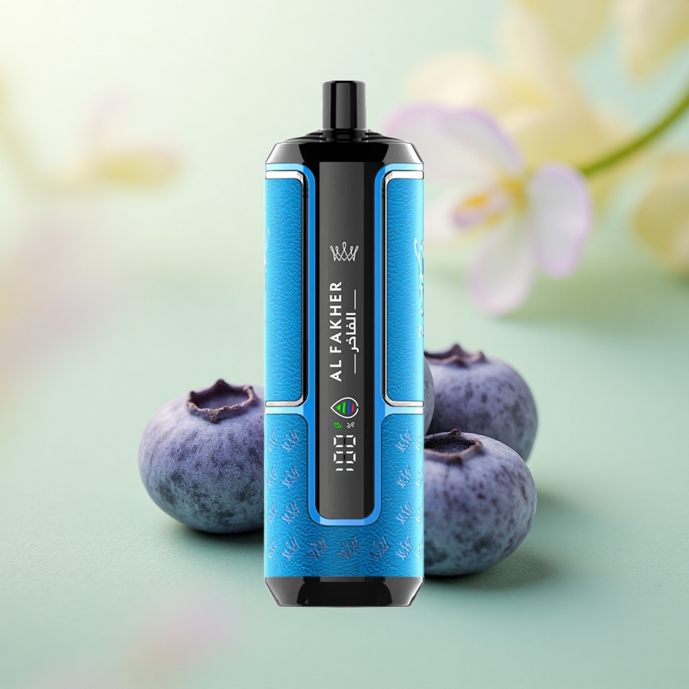 Al Fakher Crown Bar 15K Hypermax Blueberry Gum 22ml 600mAh DTL 6mg Nicotine