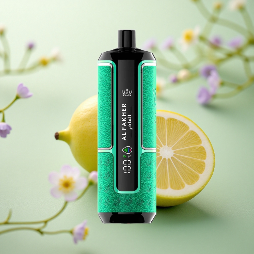 Al Fakher Crown Bar 15K Hypermax Lemon Mint 22ml 600mAh Nicotine 6mg/ml