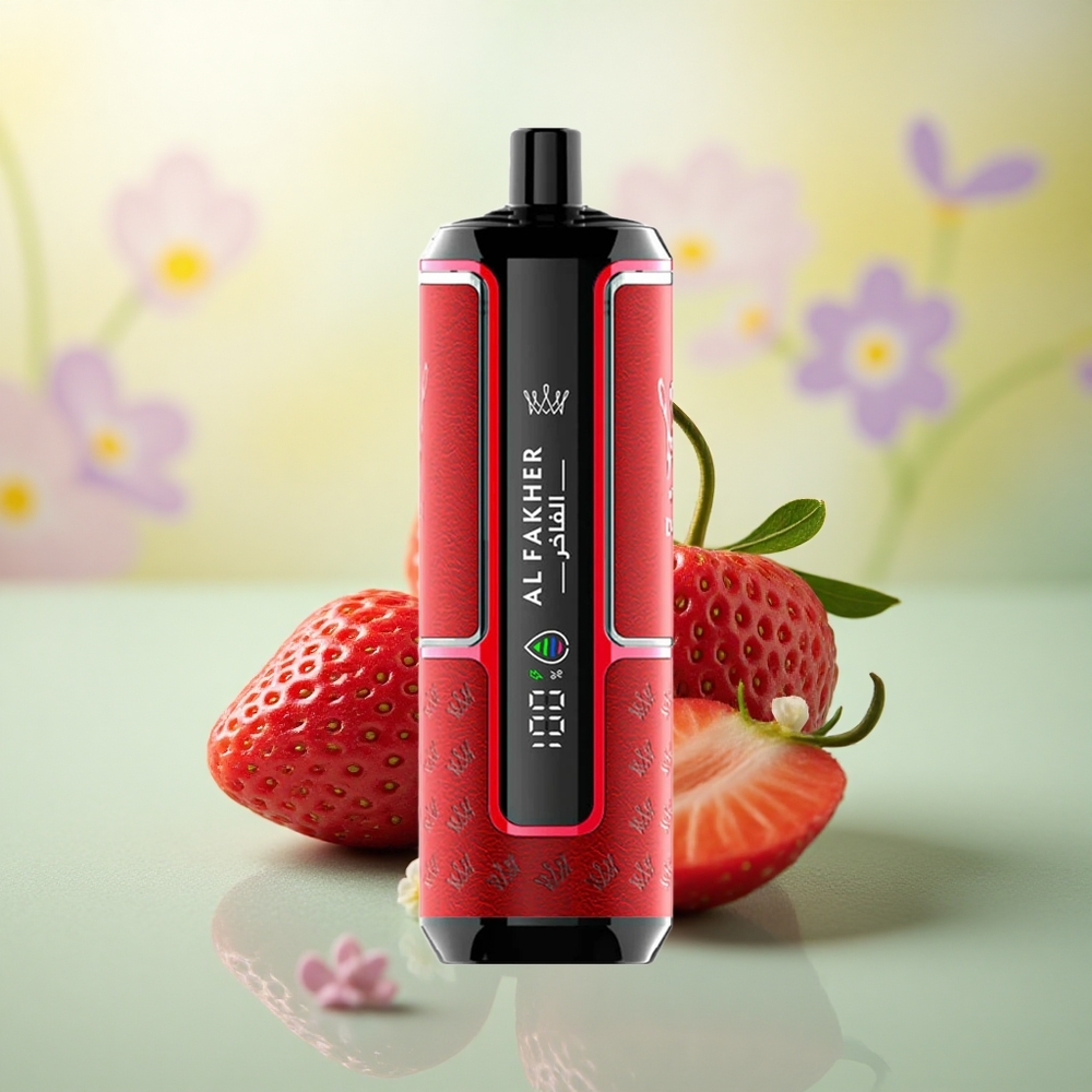 Al Fakher Crown Bar 15K Hypermax Strawberry Punch 22ml 600mAh Nicotine