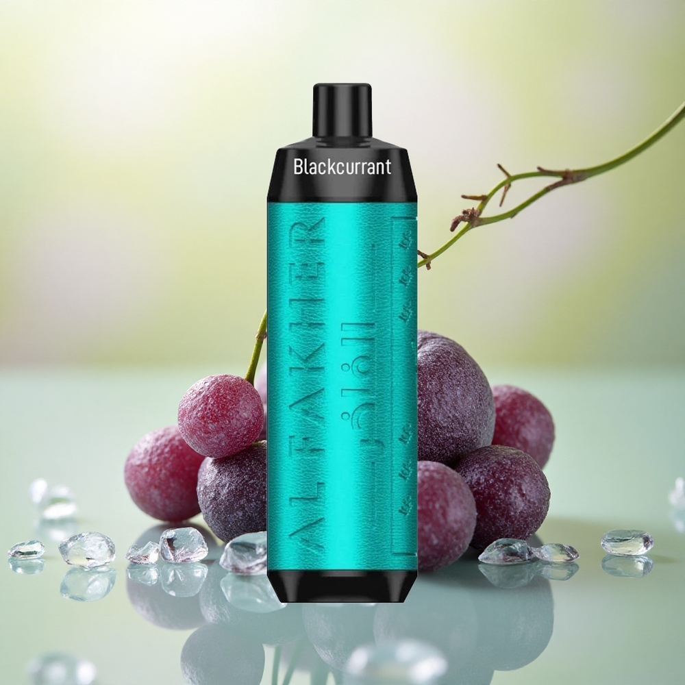 Al Fakher Crown Bar 8000 Crystal Black Currant Ice 600mAh 18mL 5mg Nicotine