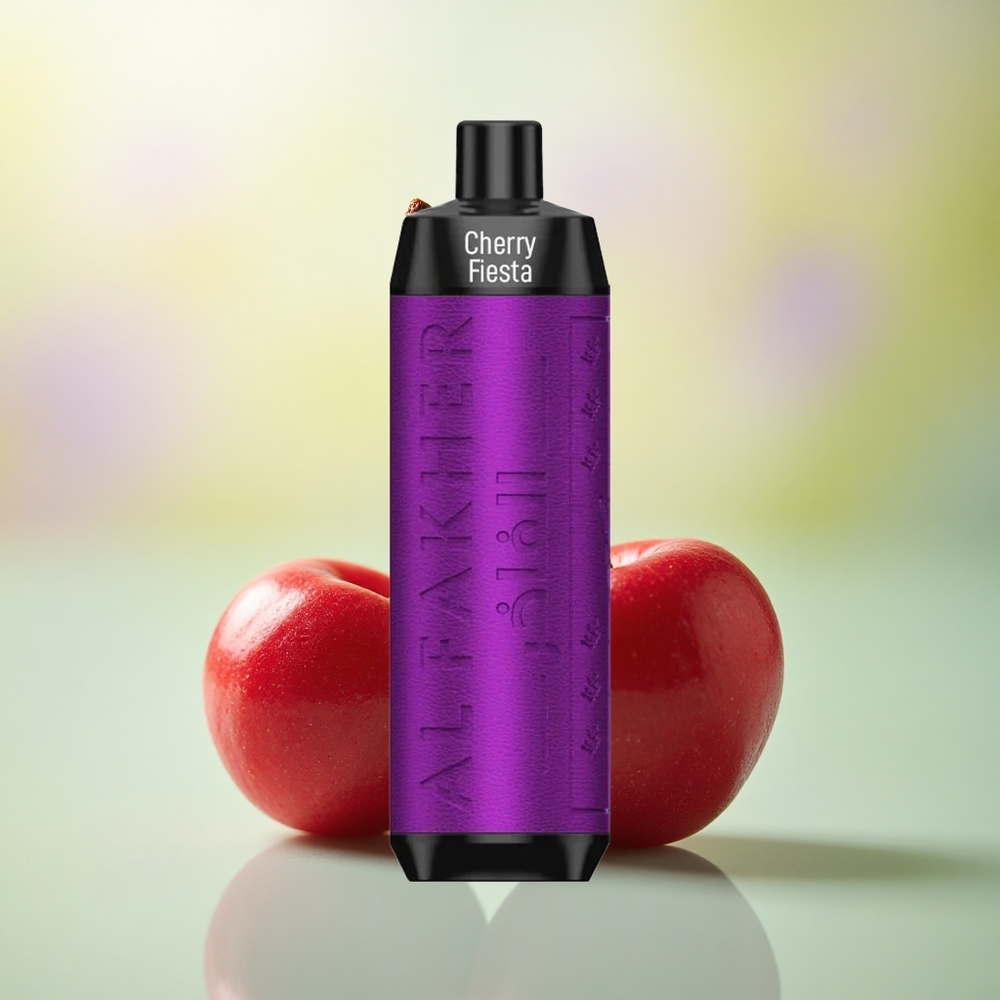 Al Fakher Crown Bar 8000 Crystal Cherry Fiesta 600mAh 18mL 5mg Nicotine