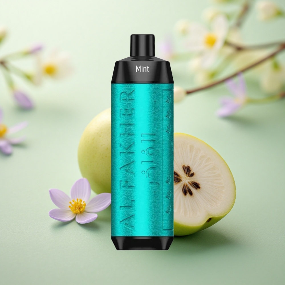 Al Fakher Crown Bar 8000 Crystal Mint Disposable Vape with 600mAh Battery and 18ml e-Liquid
