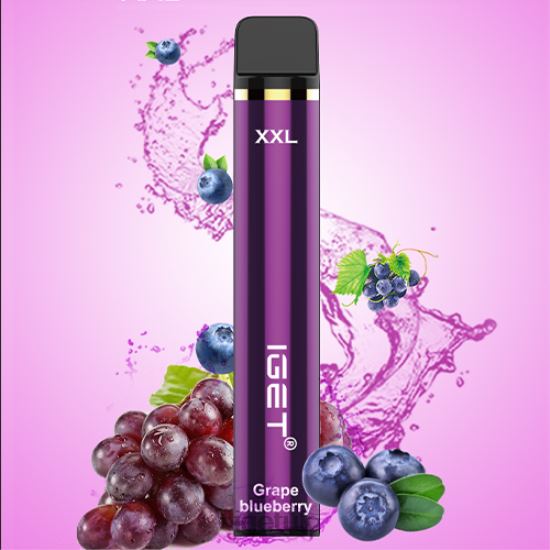 Online IGET Vapes XXL - 1800 PUFFS Grape Blueberry R4J2L552