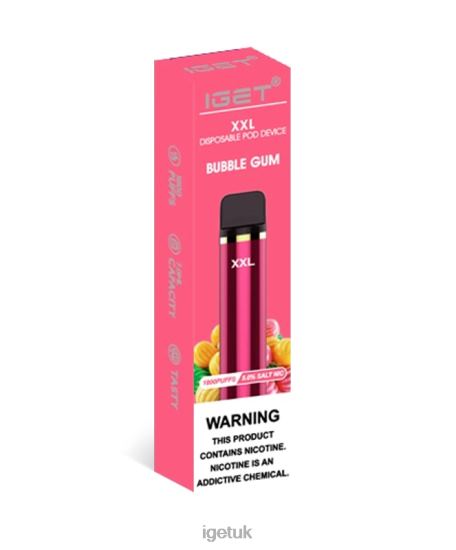 Online IGET Vapes XXL Bubble Gum R4J2L48