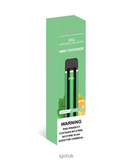 IGET Vape London XXL Mint Lemonade R4J2L64