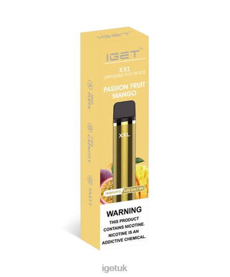 Online IGET Vapes XXL Passion Fruit Mango R4J2L68