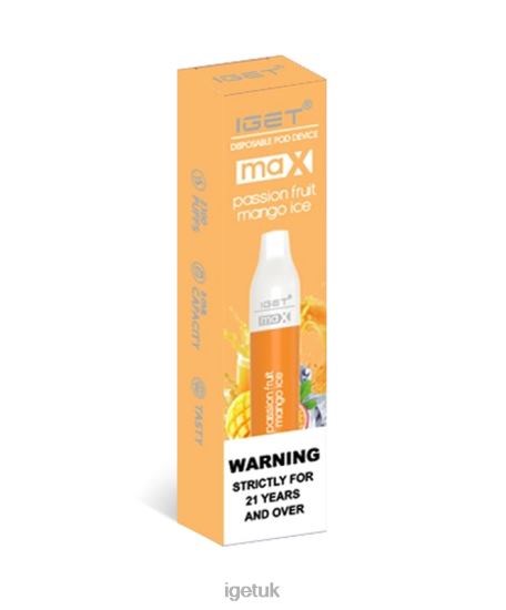 IGET Online Max Passion Fruit Mango Ice R4J2L87