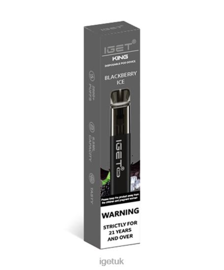 IGET Vape London King Blackberry Ice R4J2L94