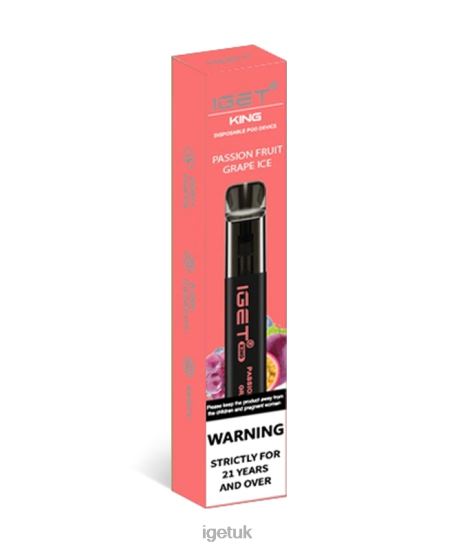 IGET Sale King Passion Fruit Grape Ice R4J2L110