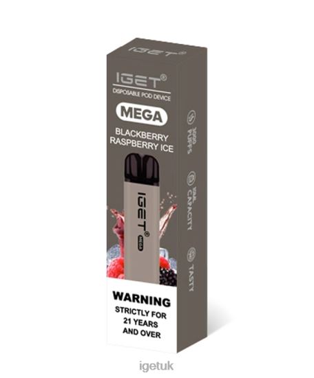 IGET Wholesale MEGA Blackberry Raspberry Ice R4J2L125
