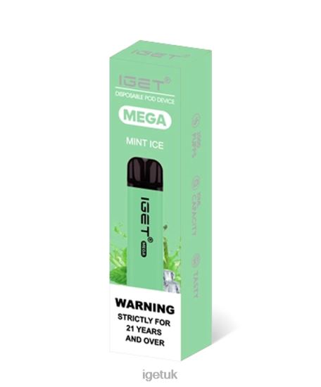 IGET Vape London MEGA Mint Ice R4J2L134